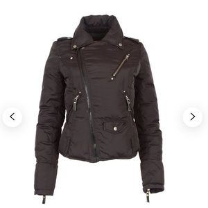 Miss Sixty Puff Down Jacket - Black